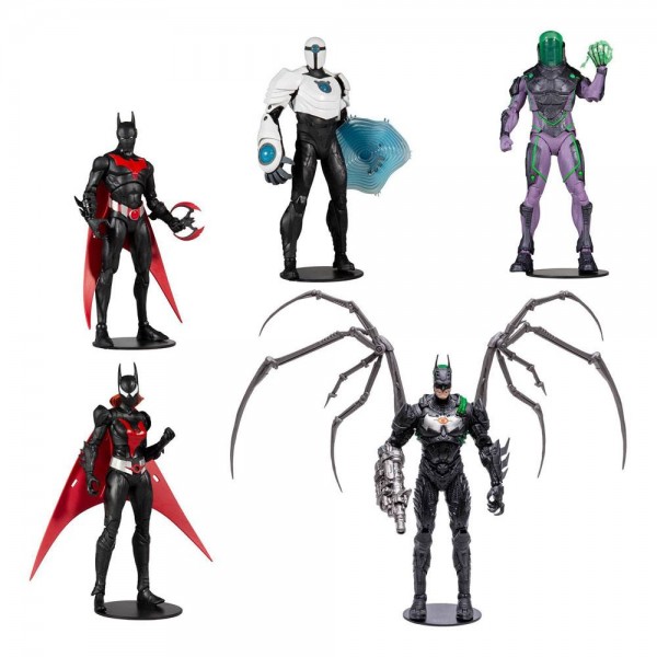 DC Multiverse Build A Action Figures Batman Beyond (5-Pack)