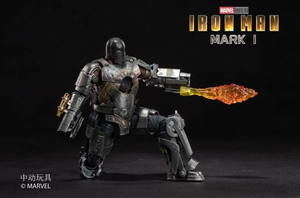ZD Toys Action Figure 1/10 Iron Man Mark I
