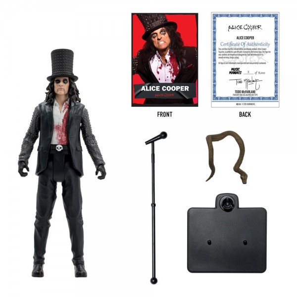 Alice Cooper Metal Music Maniacs Actionfigur Alice Cooper 15 cm