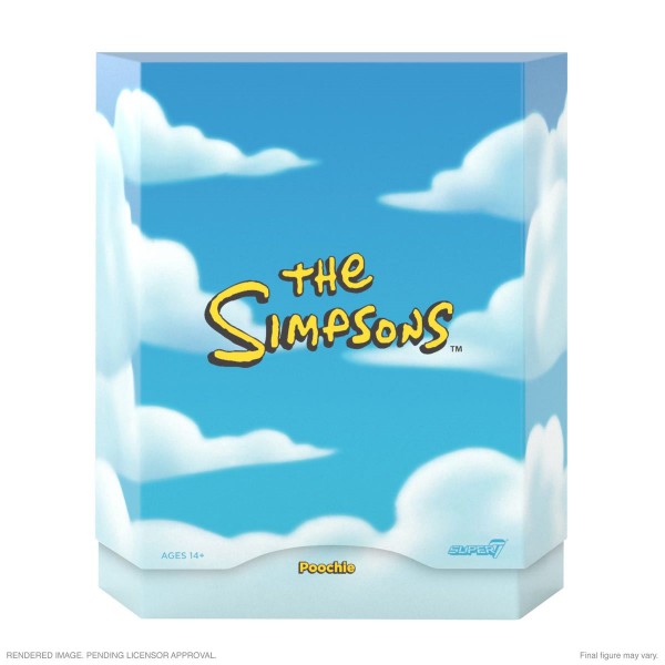 The Simpsons Ultimates Actionfigur Poochie
