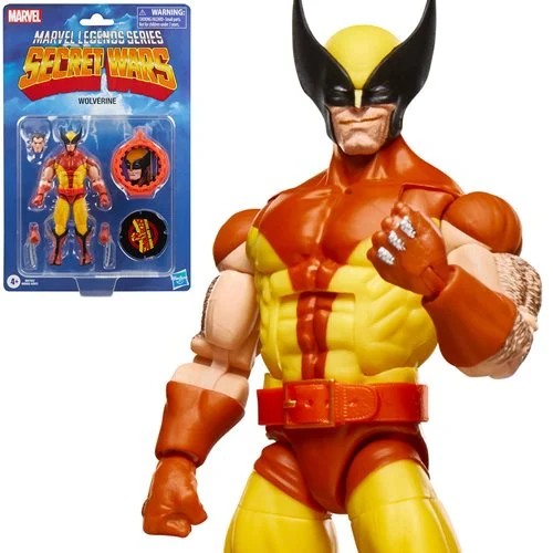 Secret Wars Marvel Legends Wolverine 15 cm action figure