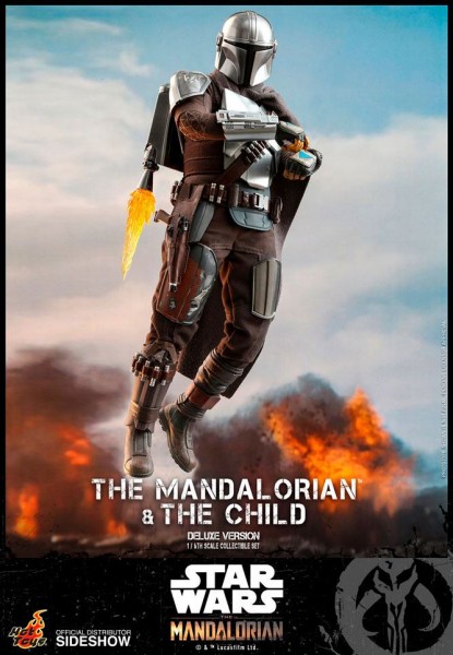 Star Wars The Mandalorian Television Masterpiece Action Figures 1/6 The Mandalorian & The Child (2-Pack) Deluxe