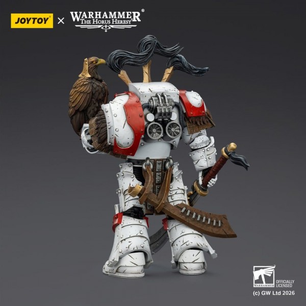 Warhammer 40,000 Actionfigur White Scars Legion Praetor in Cataphractii Terminator Armour 14 cm