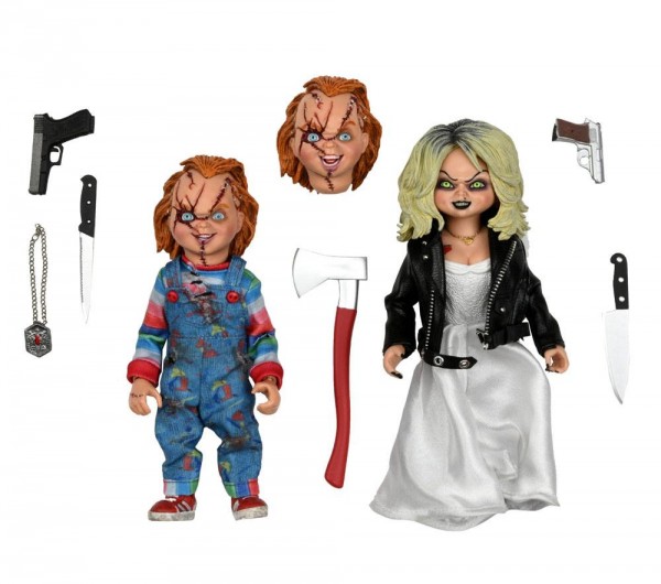 Bride of Chucky Retro Action Figures Chucky & Tiffany (2-Pack)
