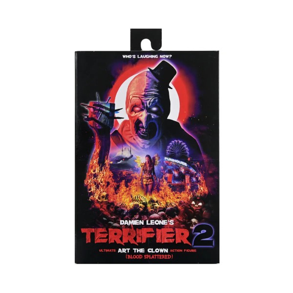 Terrifier 2 Art The Clown Blood Splattered Ultimate Actionfigure