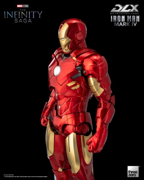 Infinity Saga DLX Action Figure 1:12 Iron Man Mark 4 17 cm