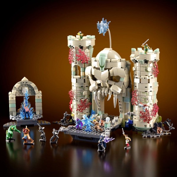 Masters of the Universe Mattel Brick Shop Bauset Castle Grayskull