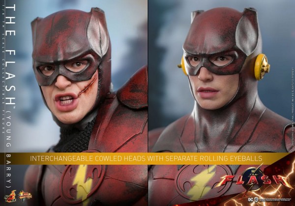 The Flash Movie Masterpiece Actionfigur 1:6 The Flash (Young Barry) (Deluxe Version) 30 cm