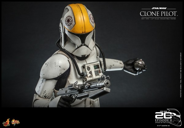 Star Wars Movie Masterpiece Actionfigur 1/6 Clone Pilot (Ep II)