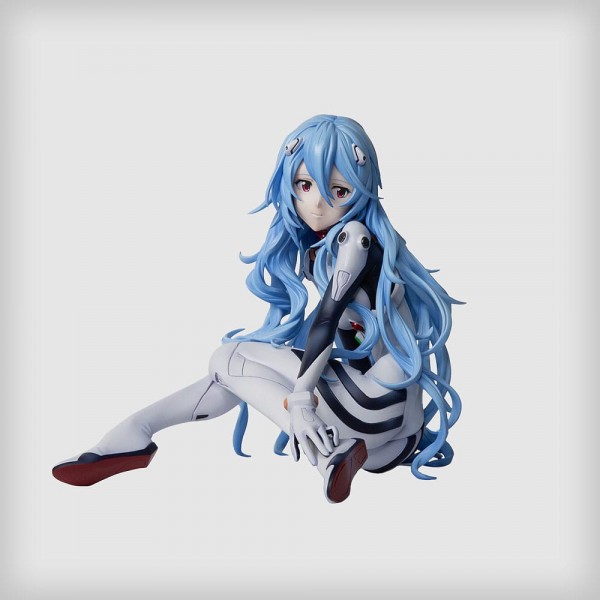 Rebuild of Evangelion PVC Statue 1:7 Rei Ayanami Long Hair Ver. 11 cm