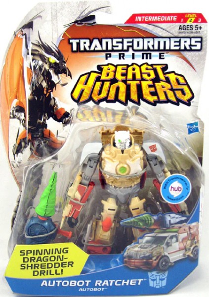 Transformers Prime Beast Hunters 6 Inch Actionfigur Deluxe Class Wave 3 - Ratchet