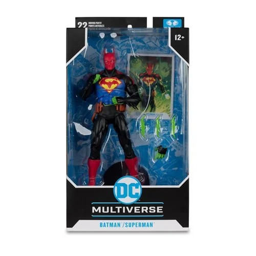 DC Multiverse Batman Wave 2 Batman Superman Fusion Action Figure