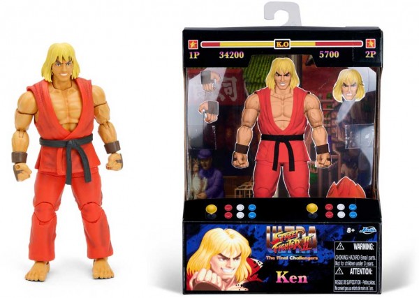Ultra Street Fighter II Action Figure 15 cm Ken