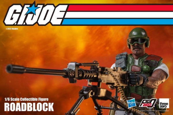 G.I. Joe FigZero Actionfigur 1/6 Roadblock