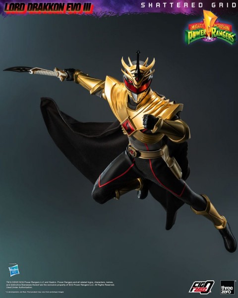 Mighty Morphin Power Rangers Shattered Grid FigZero Actionfigur 1/6 Lord Drakkon Evo III 30 cm