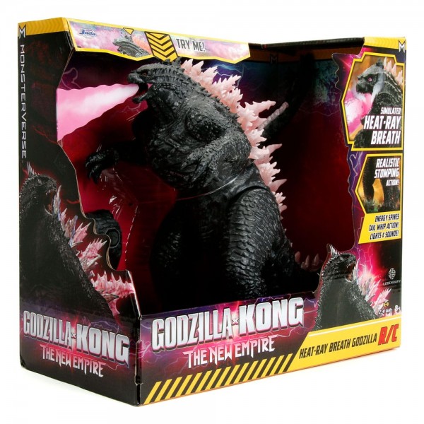 Godzilla x Kong: The New Empire Vehicle RC 1:12 Heat-Ray Breath Godzilla 63 cm