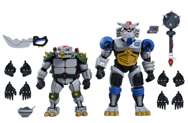 TMNT 2012 Cartoon Robo Tokka And Rahzar 2-pack Action Figures