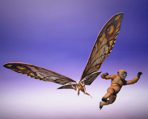 Godzilla x Kong: The New Empire S.H. Monster Arts Actionfiguren 2er-Pack Suko &amp; Mothra