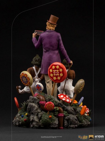 Charlie und die Schokoladenfabrik (1971) Art Scale Statue 1/10 Willy Wonka (Deluxe)
