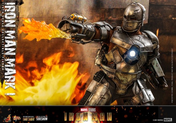 Iron Man Movie Masterpiece Diecast Actionfigur 1/6 Iron Man Mark I