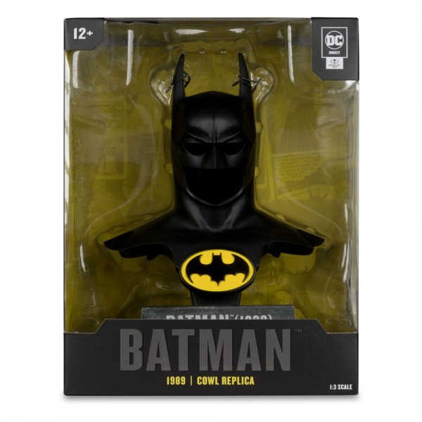 Batman 1989 DC Direct Mini-Replik 1/3 Batman Maske 18 cm