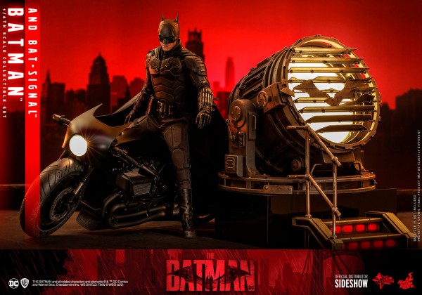 The Batman Movie Masterpiece Actionfigur 1/6 Batman & Bat-Signal (Collectible Set)