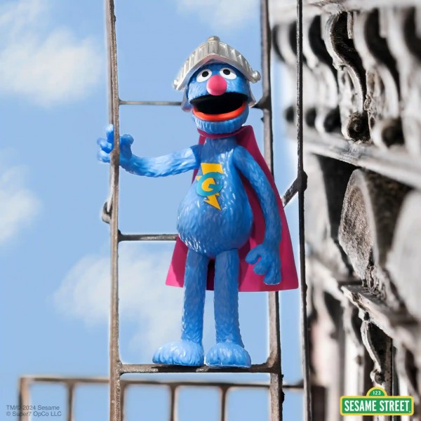 Sesame Street ReAction Actionfigur Wave 03 - Super Grover