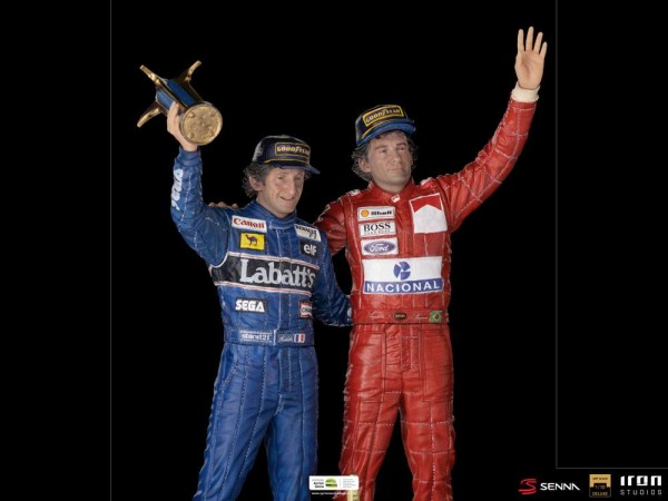 Ayrton Senna Art Scale Statue 1/10 Alain Prost & Ayrton Senna (The Last Podium 1993) Deluxe