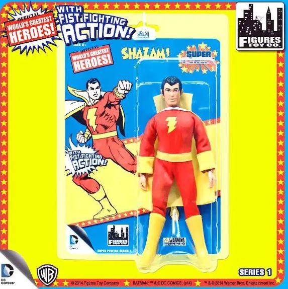 World&#039;s Greatest Heroes Super Powers Actionfigur Shazam