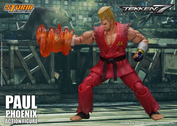 Tekken 7 Action Figure 1/12 Paul Phoenix