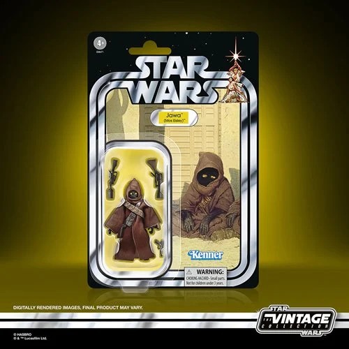 Star Wars The Vintage Collection Streets of Mos Eisley Playset with Jawa