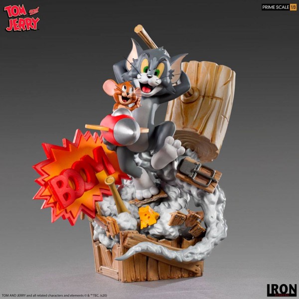 Tom & Jerry Prime Scale Statue 1/3 Tom & Jerry
