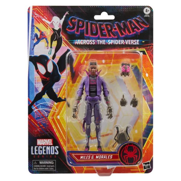 Spider-Man Across The Spider-Verse Marvel Legends Series Wave 2 Miles G. Morales