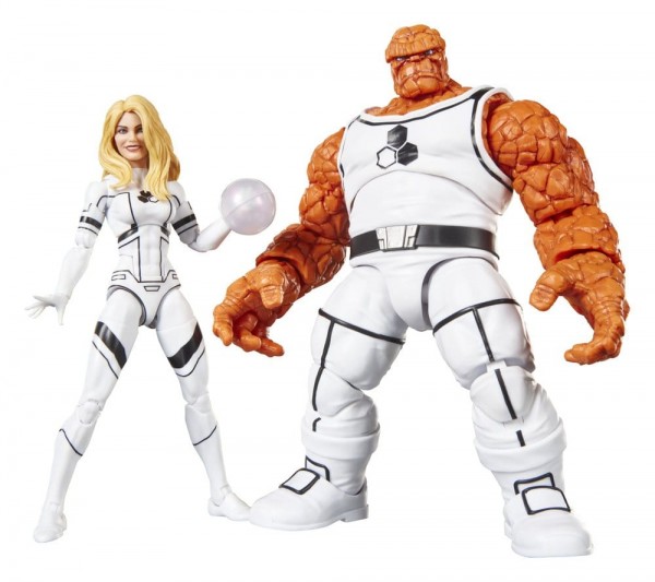 Future Foundation Marvel Legends Action Figure 2-Pack The Thing &amp; Invisible Woman 15 cm