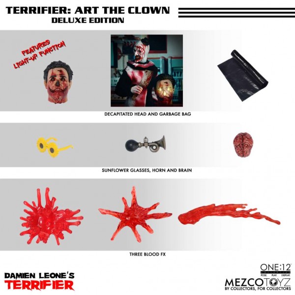 Terrifier Art the Clown Deluxe One:12 Collective Actionfigur