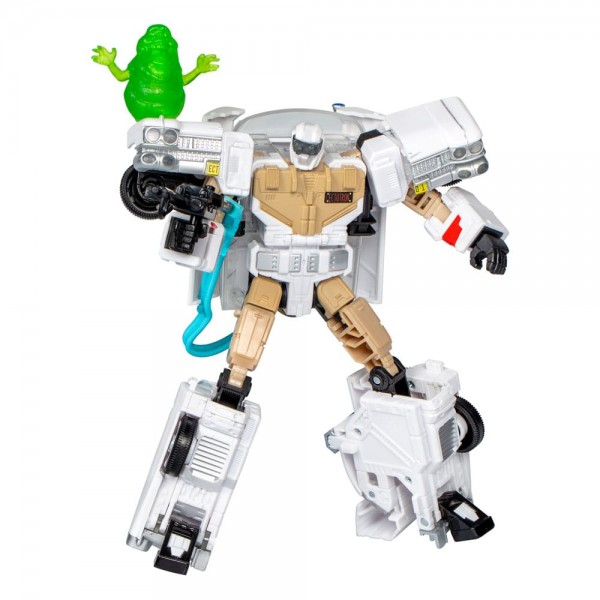 Transformers x Ghostbusters Actionfigur Ectotron Ecto-1 18 cm