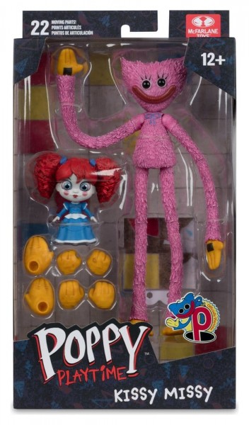 Poppy Playtime Action Figure Kissy Missy & Poppy 19 cm
