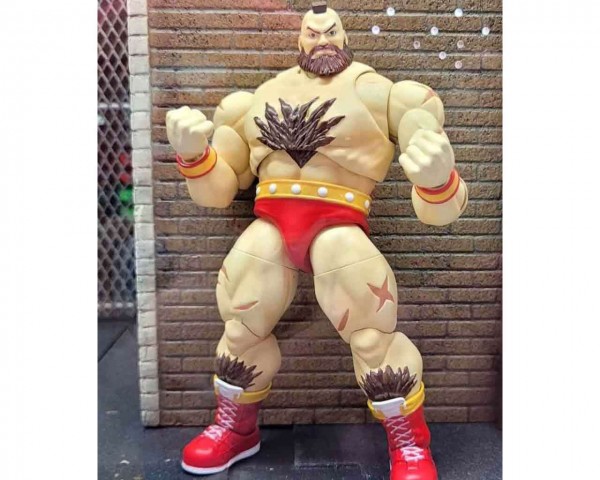 Street Fighter 2: Zangief - De Luxe Actionfigur Scale 1:12