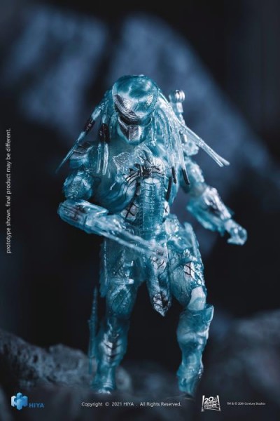 Alien vs. Predator Action Figure 1/18 Scar Predator (Active Camouflage) Exclusive