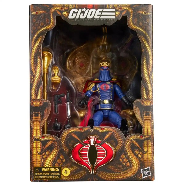 G.I. Joe Classified Series Deluxe Cobra Commander in Dress Uniform Actionfigur