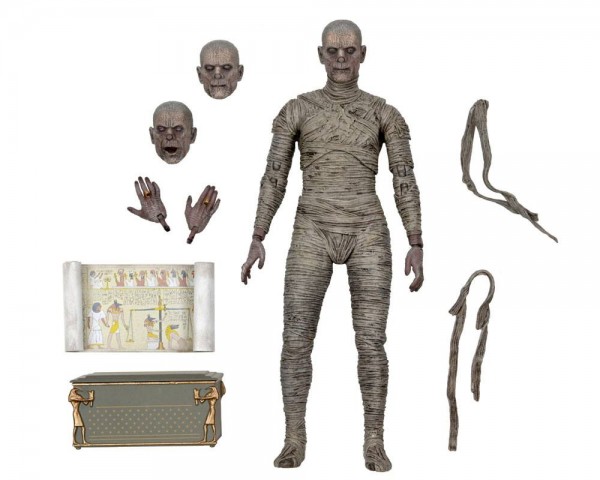 B-Article: Universal Monsters Action Figure Ultimate The Mummy (Color)
