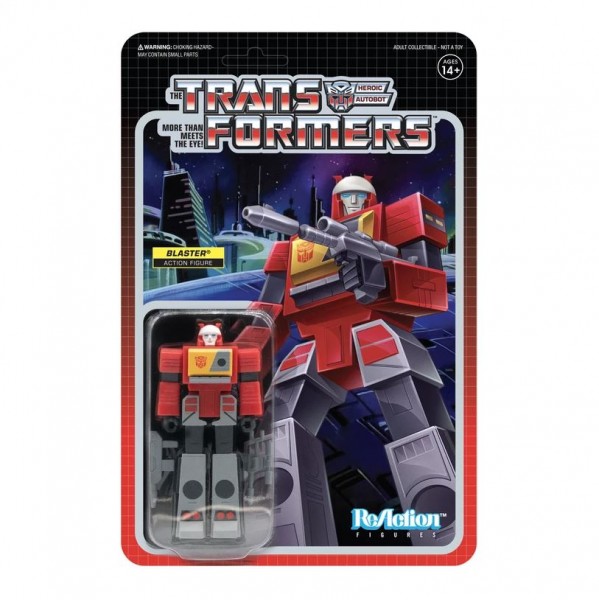 Transformers ReAction Action Figure Blaster
