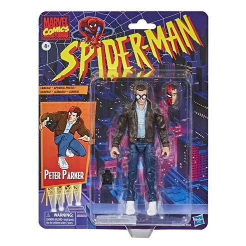 Spider-Man Marvel Legends Retro Action Figure Peter Parker