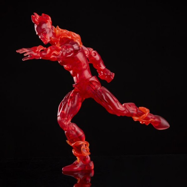 Fantastic Four Marvel Legends Retro Action Figure Human Torch