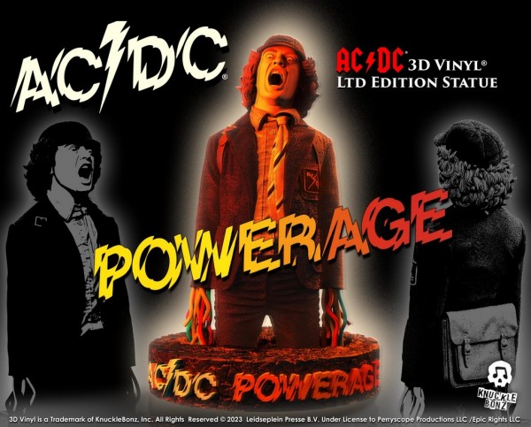 AC/DC Statue 3D Vinyl Powerage