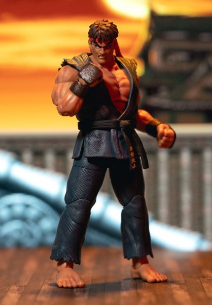 Ultra Street Fighter II: The Final Challengers Actionfigur 1/12 Evil Ryu SDCC 2023 Exclusive 15 cm
