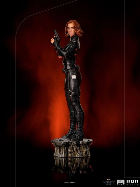 Marvel Infinity Saga BDS Art Scale Statue 1/10 Black Widow (Battle of NY)