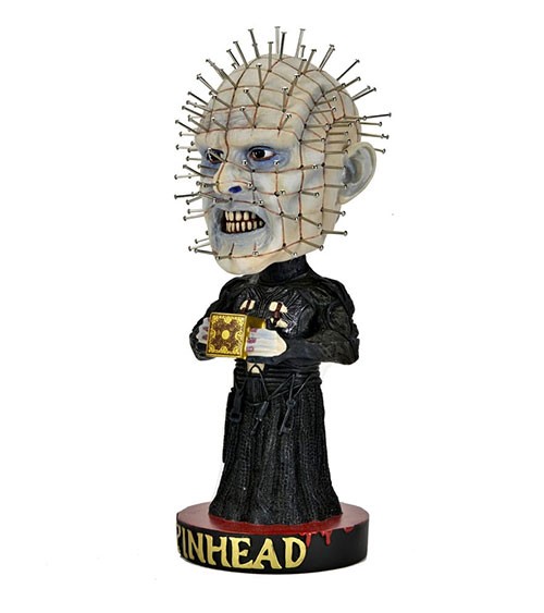 Hellraiser Pinhead Head Knocker Wackelkopf-Figur - 20 cm
