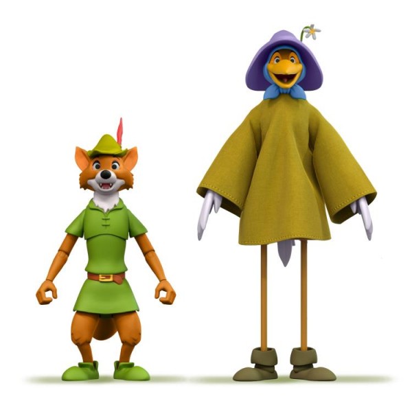 Disney Ultimates Actionfigur Robin Hood mit Stork