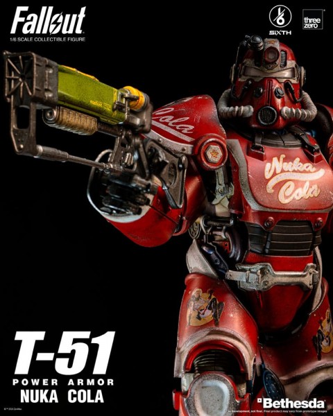 Fallout Actionfigur 1/6 T-51 Nuka Cola Power Armor 37 cm
